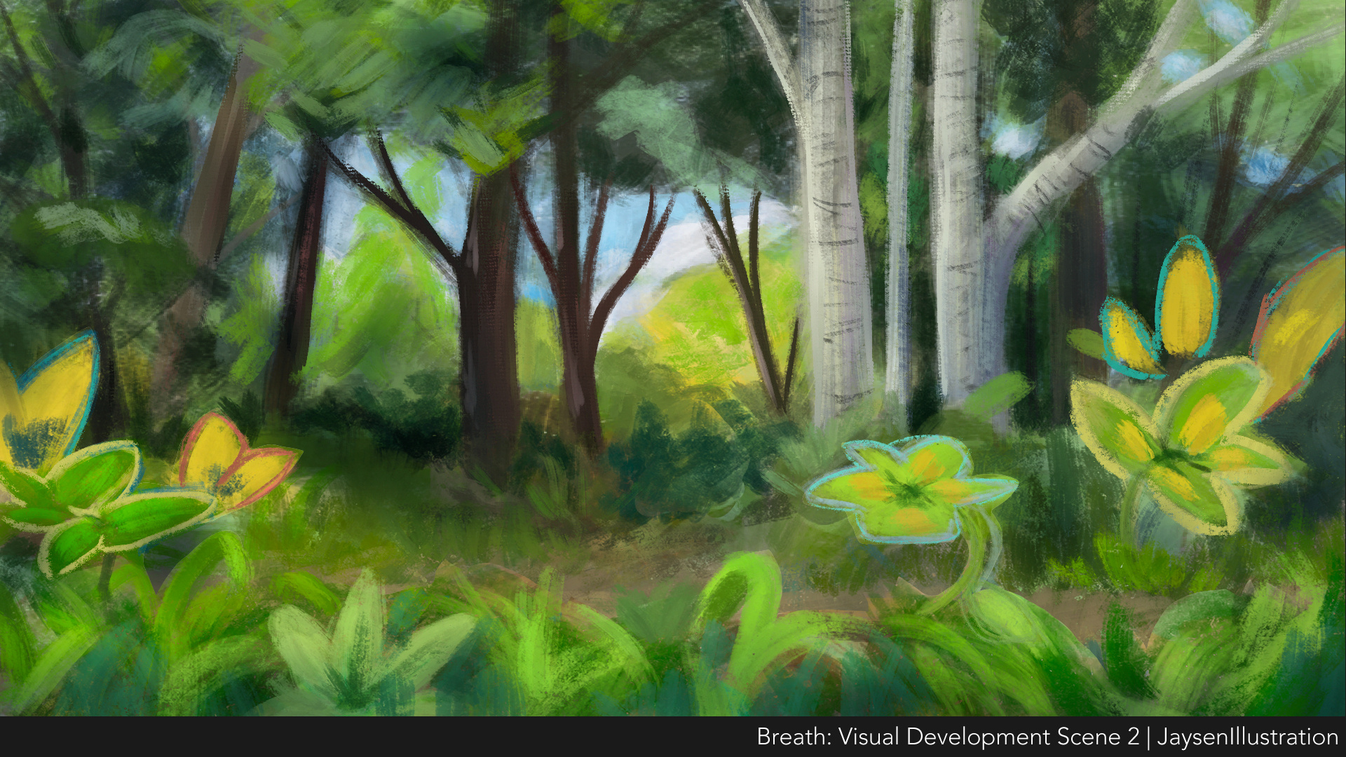 Scene 2: distant river